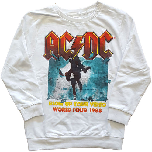 AC/DC Blow Up Your Video Kids Sweatshirt