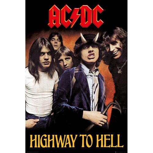 AC/DC Highway To Hell Poster - 24 In x 36 In Posters & Prints