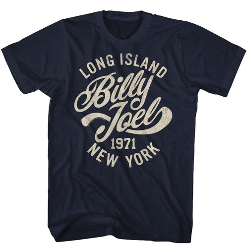 Billy Joel Long Island Adult Short-Sleeve T-Shirt