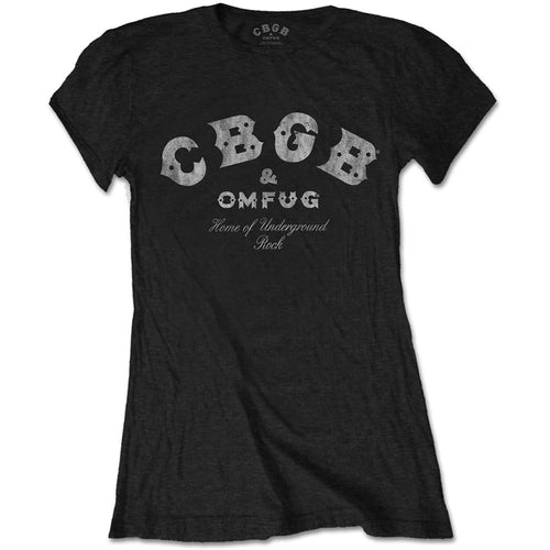 CBGB Classic Logo Ladies T-Shirt