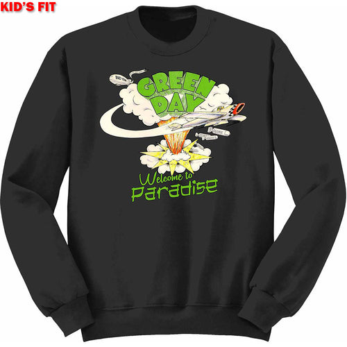 Green Day Welcome to Paradise Kids Sweatshirt