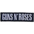 Guns N' Roses Standard Patch: Text Logo