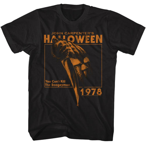 Halloween Pumpkin Knife 78 Adult Short-Sleeve T-Shirt