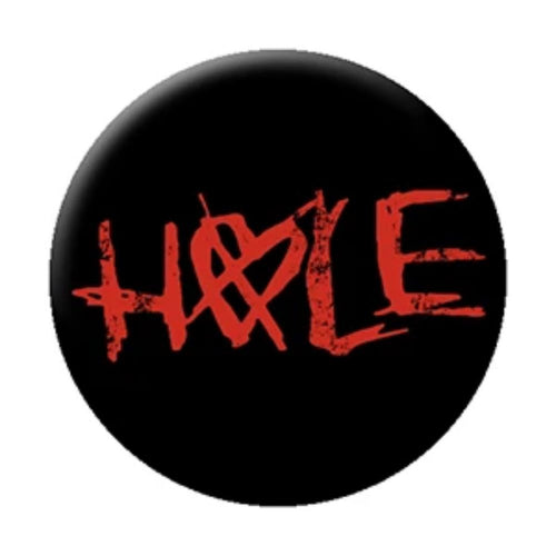 Hole Red Logo 1.25 Inch Button