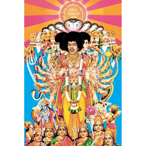 Jimi Hendrix Axis Bold As Love Poster - 24 In x 36 In Posters & Prints