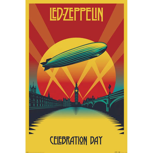 Led Zeppelin Celebration Day Poster - 24 In x 36 In Posters & Prints