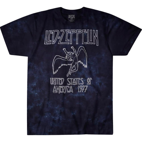 Led Zeppelin Usa Tour 77 Standard Short-Sleeve T-Shirt