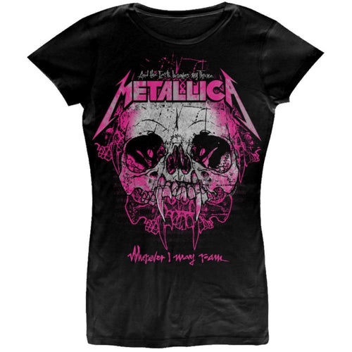 Metallica Wherever I May Roam Ladies T-Shirt