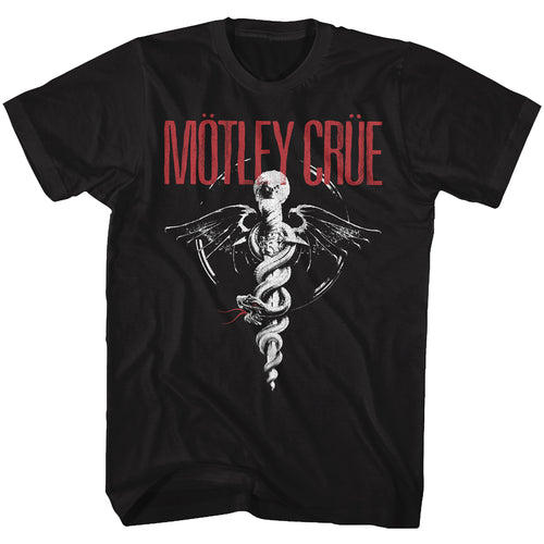 Motley Crue Dr Feel Good Adult Short-Sleeve T-Shirt
