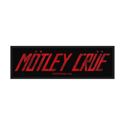 Motley Crue Logo Standard Woven Patch