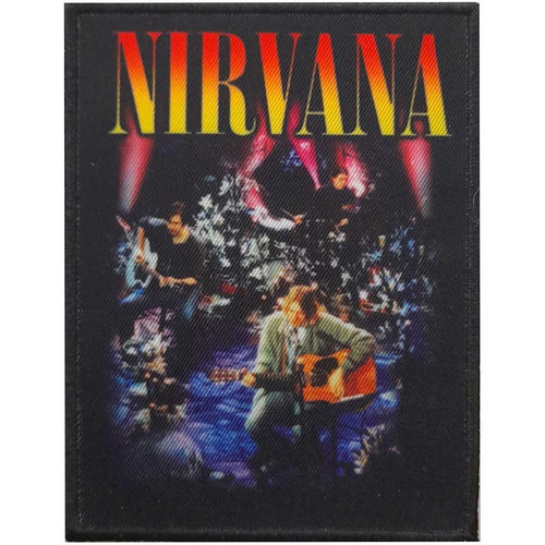 Nirvana Unplugged Photo Standard Printed Patch