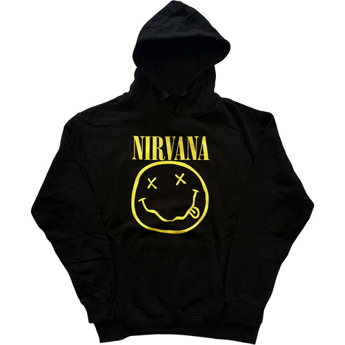 Nirvana Yellow Smiley Unisex Pullover Hoodie
