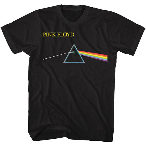 Pink Floyd DSOTM Simple Adult Short-Sleeve T-Shirt