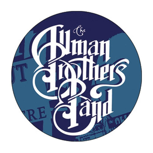 Allman Brothers Logo Button