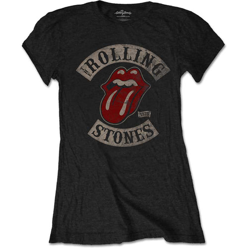 The Rolling Stones Tour 1978 Ladies T-Shirt