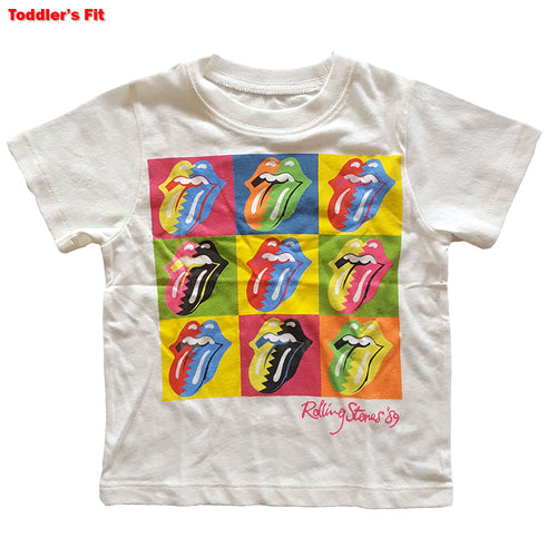 The Rolling Stones Two-Tone Tongues Kids Toddler T-Shirt