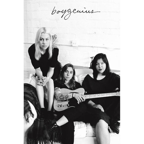 boygenius Album Cover Black & White Poster 24 In x 36 In Posters & Prints