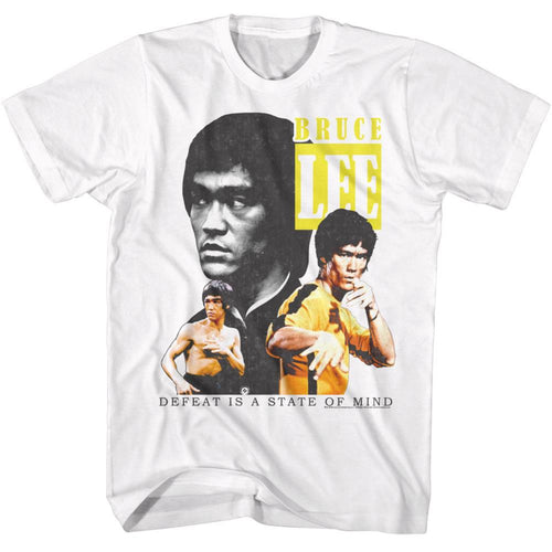 Bruce Lee Three Adult Short-Sleeve T-Shirt