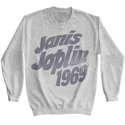 Janis Joplin 1969 Adult Long-Sleeve Sweatshirt