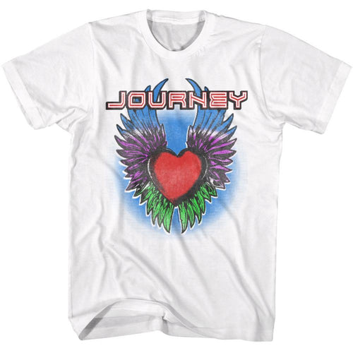 Journey Winged Heart Adult Short-Sleeve T-Shirt