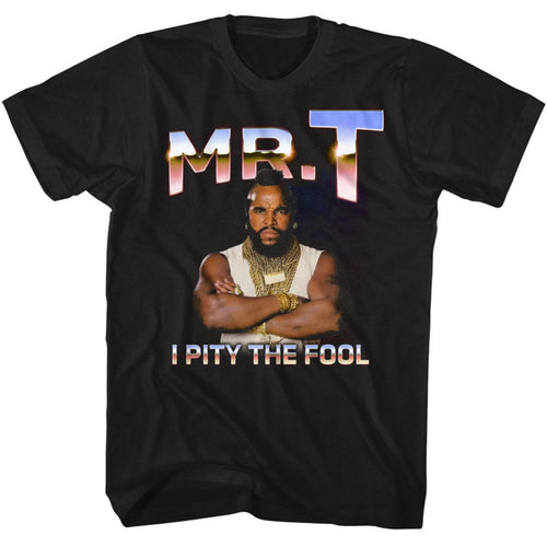 Mr. T Metallic Adult Short-Sleeve T-Shirt