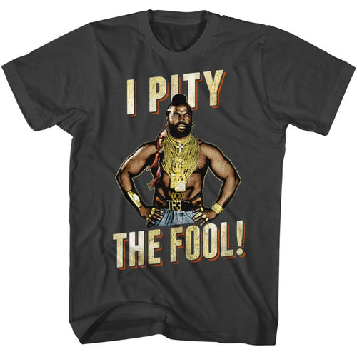 Mr. T Pity With Texture Adult Short-Sleeve T-Shirt
