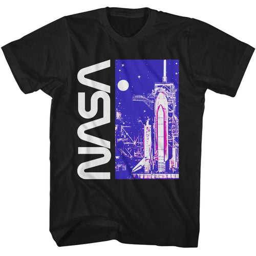 NASA Launch Pad Adult Short-Sleeve T-Shirt