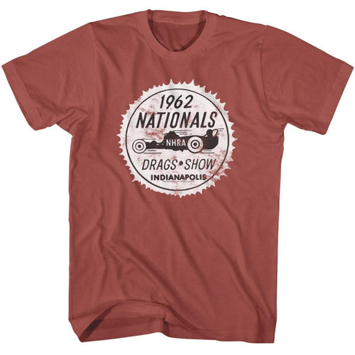 NHRA 62 Nationals Adult Short-Sleeve T-Shirt