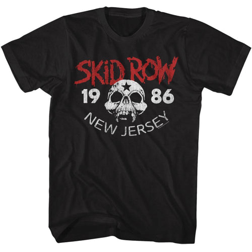 Skid Row New Jersey 86 Adult Short-Sleeve T-Shirt