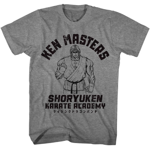 Street Fighter Ken Masters Adult Short-Sleeve T-Shirt