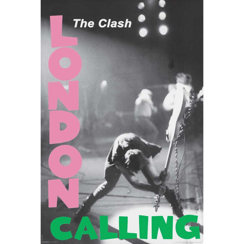 The Clash London Calling Album Cover Poster 24 In x 36 In Posters & Prints
