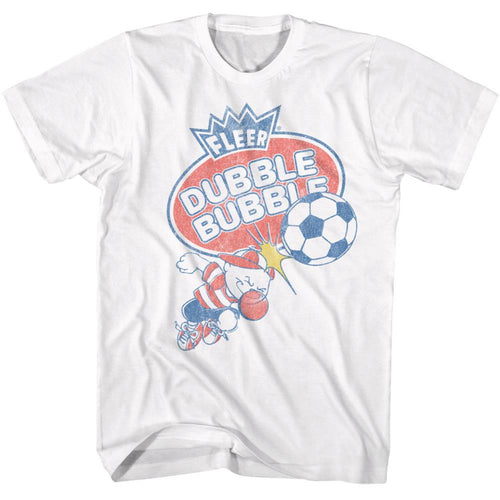 Tootsie Roll Pud Playing Soccer Adult Short-Sleeve T-Shirt