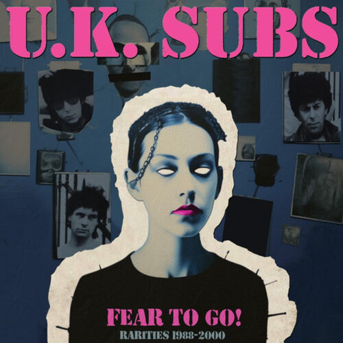 UK Subs - Fear To Go Rarities 1988-2000 - Pink - Vinyl LP