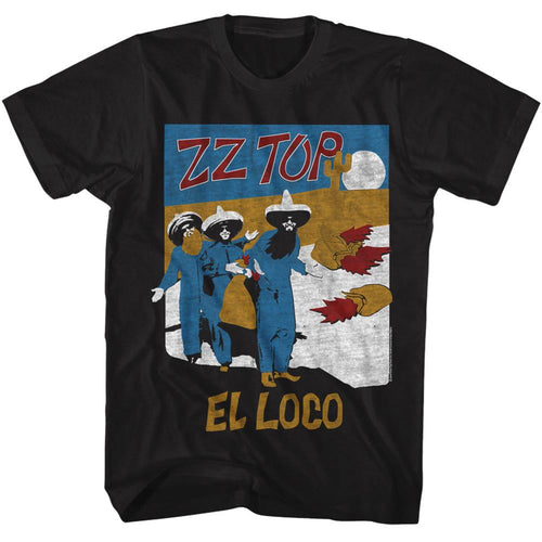 ZZ Top El Loco Adult Short-Sleeve T-Shirt