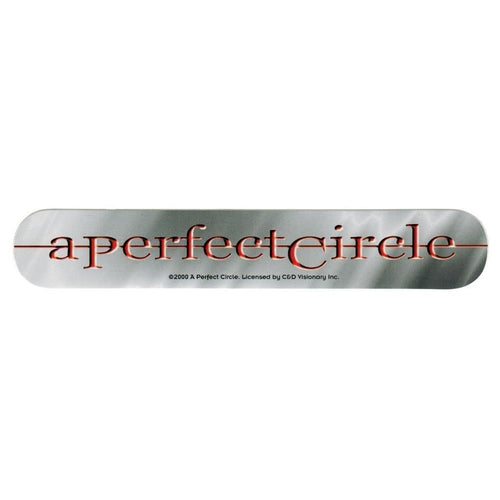 A Perfect Circle Embossed Sticker