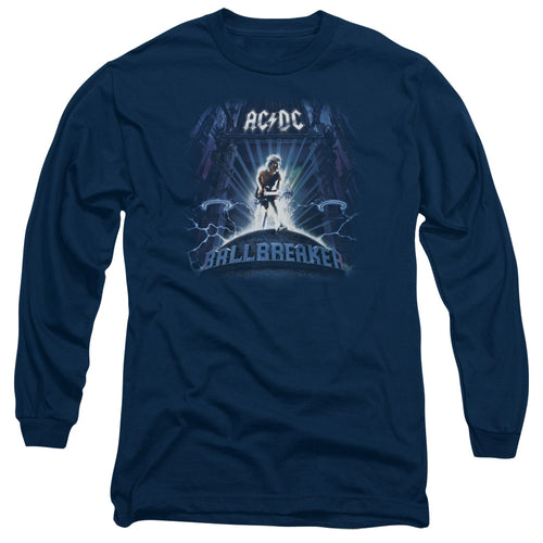 AC/DC Special Order Ballbreaker Men's 18/1 Long Sleeve 100% Cotton T-Shirt