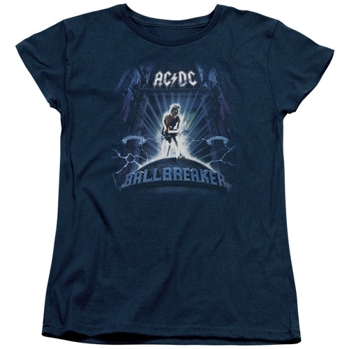 AC/DC Ballbreaker Women's 18/1 100% Cotton Short-Sleeve T-Shirt
