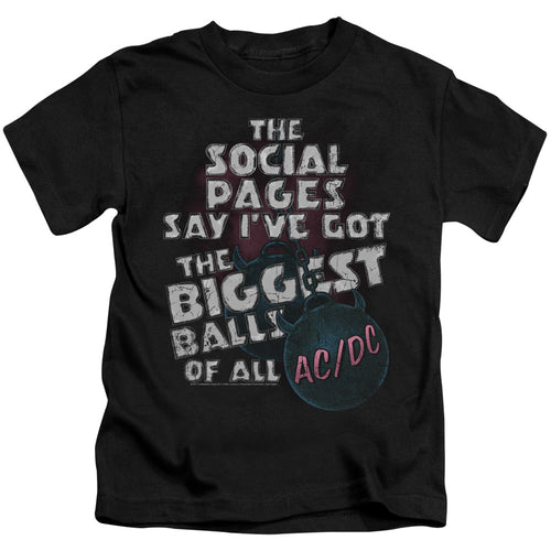 AC/DC Special Order Big Balls Juvenile 18/1 100% Cotton Short-Sleeve T-Shirt