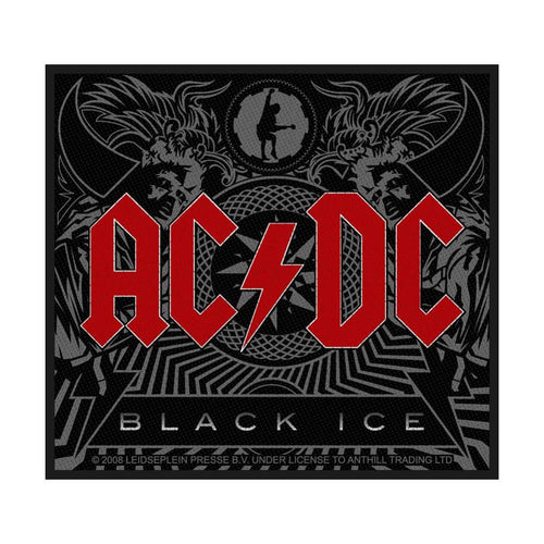 AC/DC Black Ice Standard Woven Patch