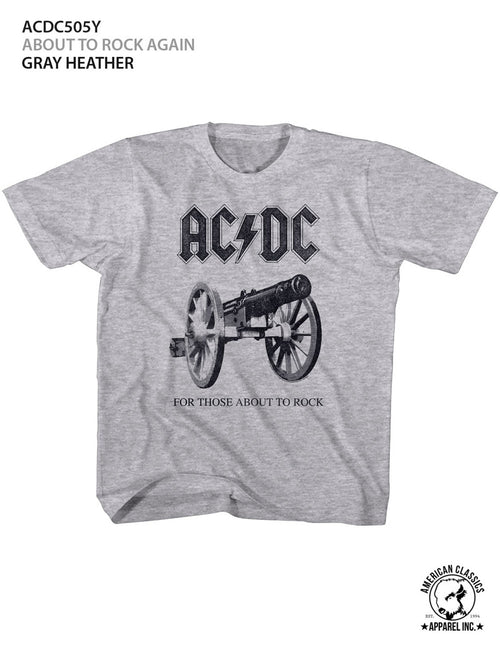 AC/DC Special Order About To Rock Again Toddler S/S T-Shirt