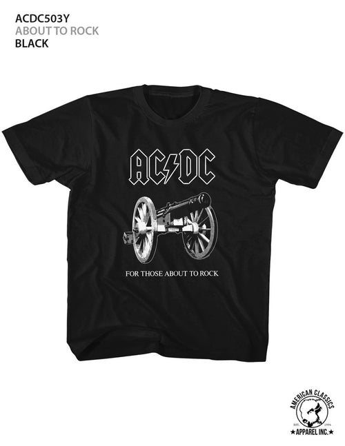 AC/DC Special Order About To Rock Toddler S/S T-Shirt