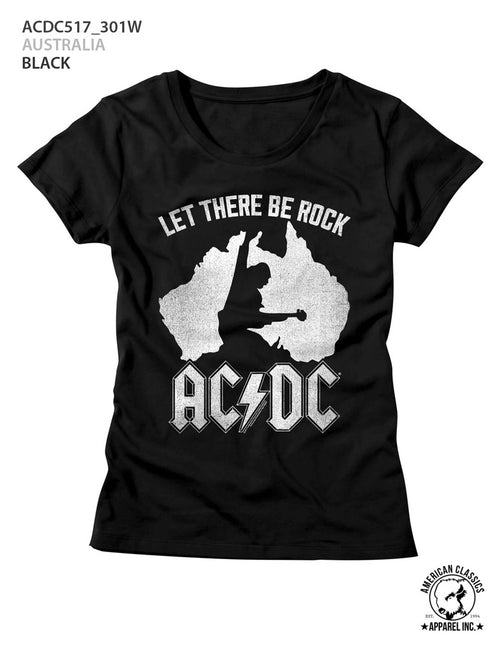 AC/DC Special Order Australia Ladies S/S T-Shirt