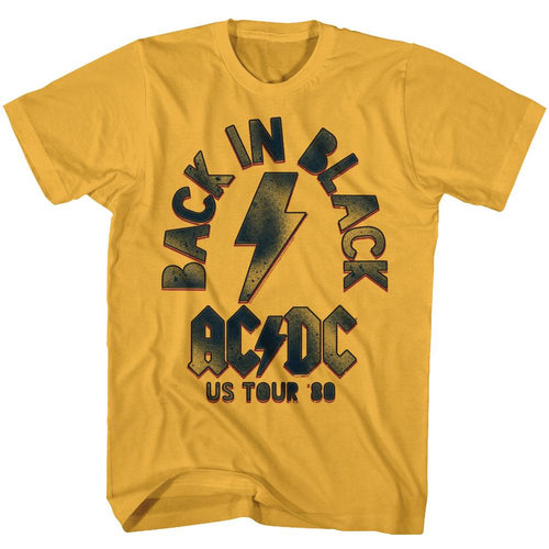 AC/DC Special Order Back In Black Adult S/S T-Shirt