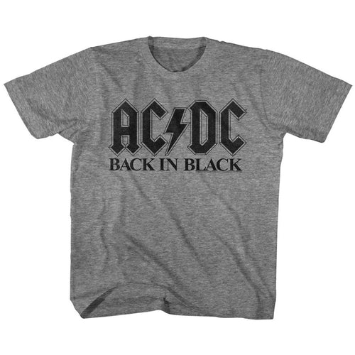 AC/DC Bib In Black Youth Short-Sleeve T-Shirt