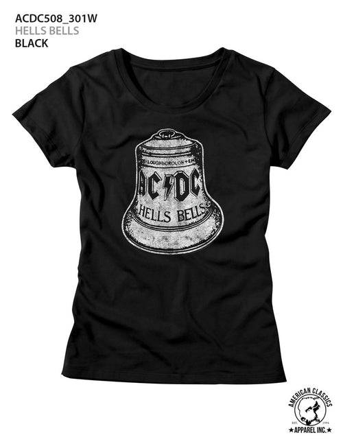 AC/DC Hells Bells Ladies Short-Sleeve T-Shirt