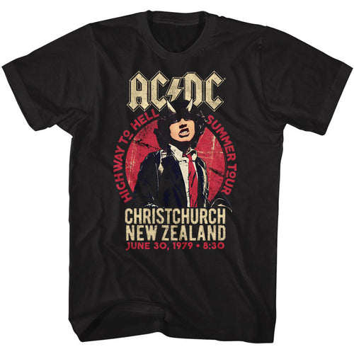 AC/DC Special Order Nz Tour Adult S/S T-Shirt