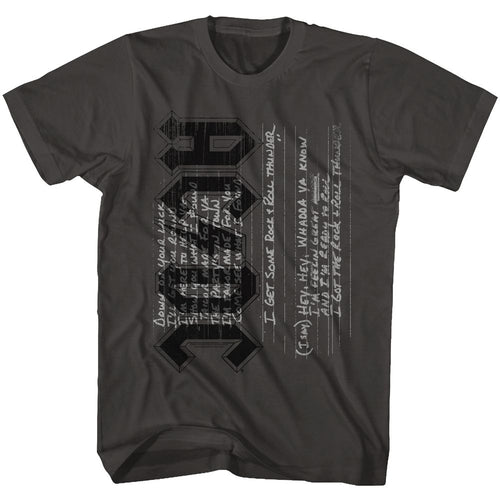 AC/DC Rock & Roll Thunder Tour T-Shirt