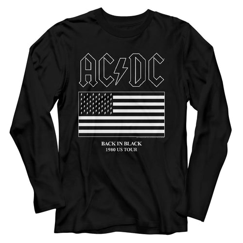 AC/DC Us Tour Flag T-Shirt
