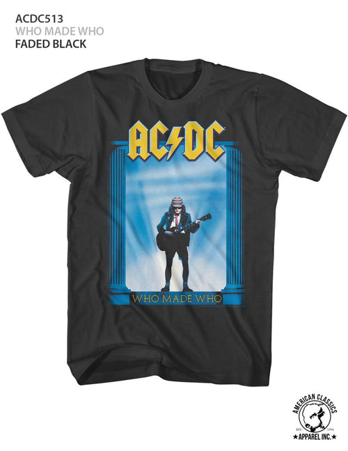 AC/DC Who Made Who Adult Short-Sleeve T-Shirt