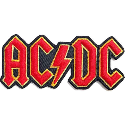 AC/DC Cut Out 3D Logo Standard Woven Patch